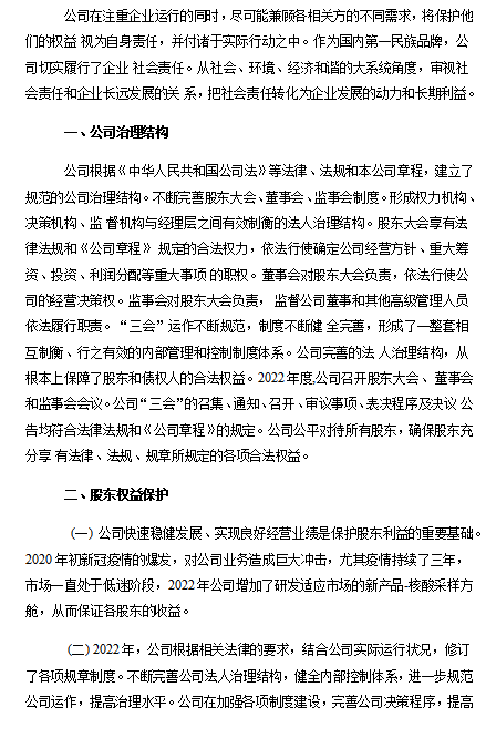 2022年度企業(yè)社會(huì )責任報告